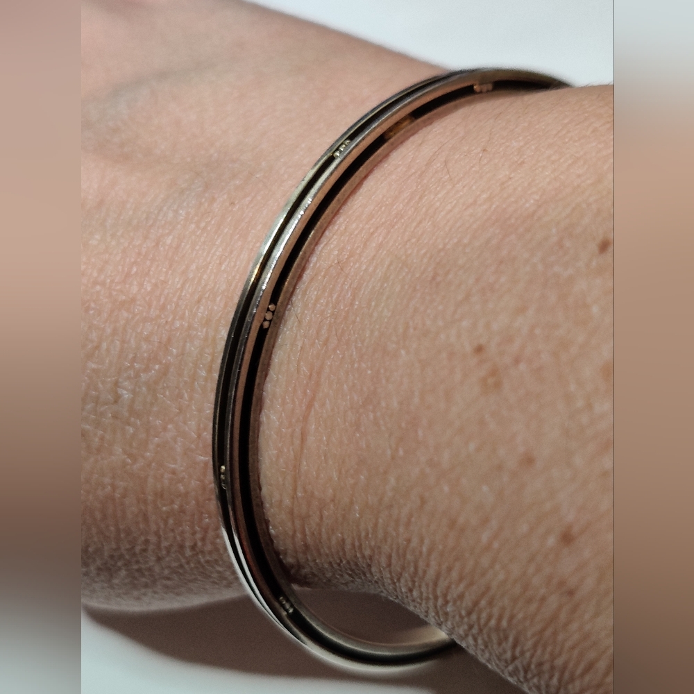Vintage Georg Jensen Sterling Silver Bangle Bangle Bracelet